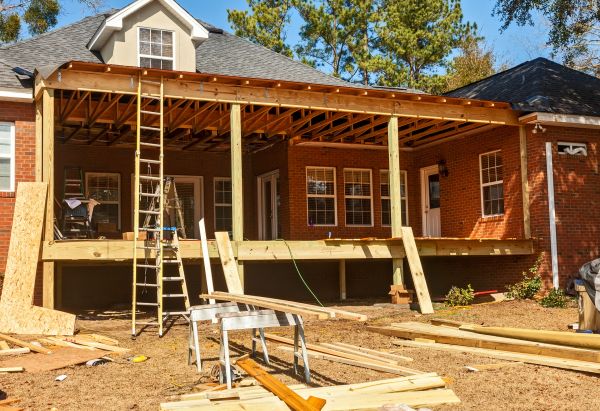 Porch Raising in Jackson