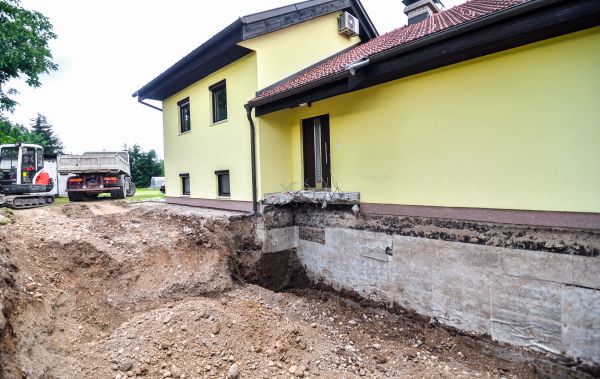 Concrete Settlement Repair in Jackson