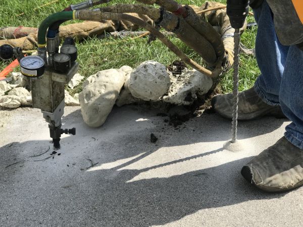 Patio Mudjacking in Jackson