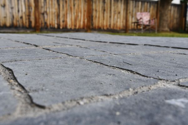 Sunken Patio Repair in Jackson